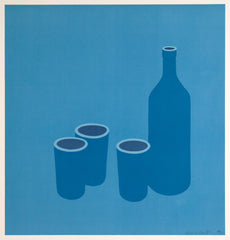 Patrick Caulfield Bottle and Cups 1966