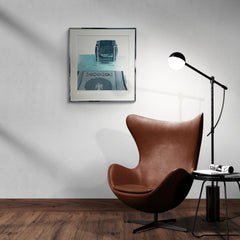 Corbusier Chair and Rug (framed)