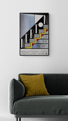 Lichtenstein poster original interior