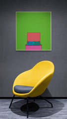 Robyn Denny print with chair