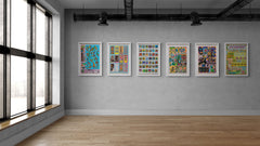 Eduardo Paolozzi Zeep full set of prints in situ