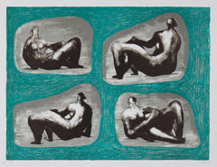 Henry Moore Four Reclining Figures Caves