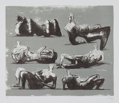 Henry Moore Six reclining figures