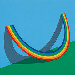 Patrick Hughes rainbow prints