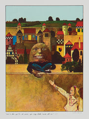 Peter Blake humpty dumpty through the looking glass alice in wonderland signed prints