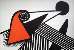 Alexander Calder Bonnet Phrygien et Barres de Feu