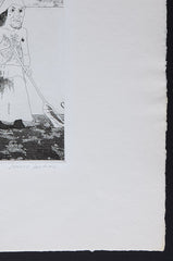 David Hockney signed print for sale