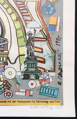 paolozzi signed poster