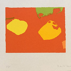 Patrick Heron signed print: Shapes of Colour 5 (1978