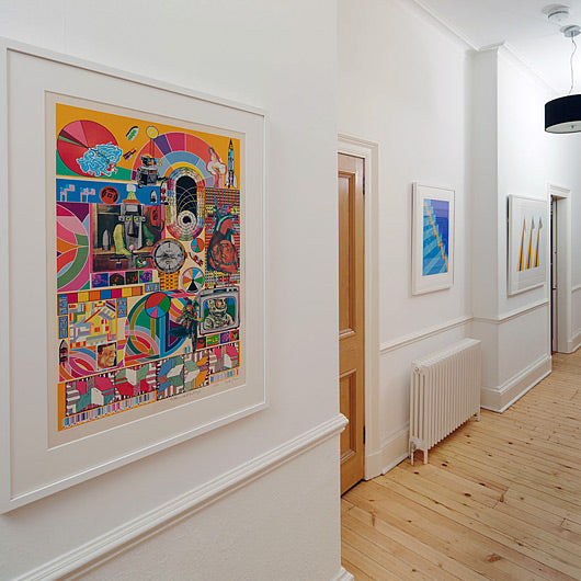 Pop Art Prints Transform an Edinburgh Home