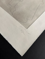 Ben Nicholson signed print in pencil 1962