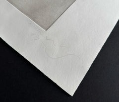 Ben Nicholson original signature in pencil