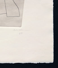 Ben Nicholson signature in pencil original for sale