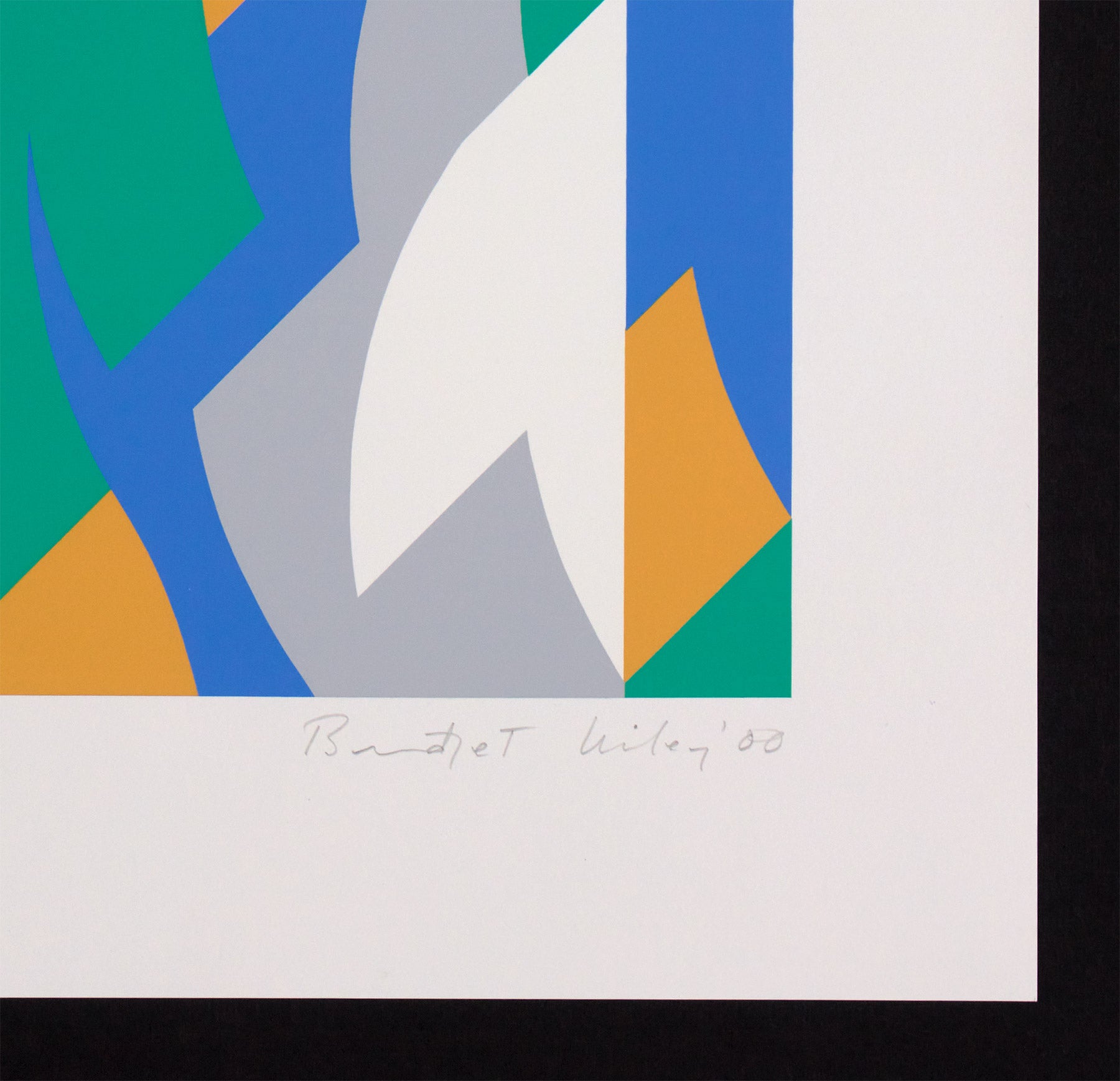 Judith Riley Autograph Bridget Riley: Start (2000) Signed Print for Sale – ModernPrints.co.uk