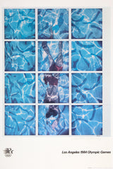 David Hockney LA Olympics 1984 poster