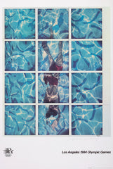 David Hockney LA Olympics 1984 poster