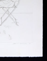 David Hockney signed prints pencil