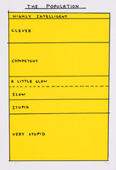 David Shrigley signed print