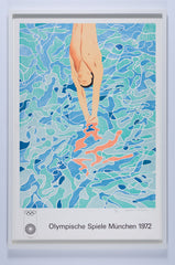 Framed original Hockney Print