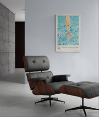 David Hockney print float framed for sale