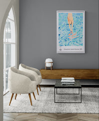 Original signed framed David Hockney