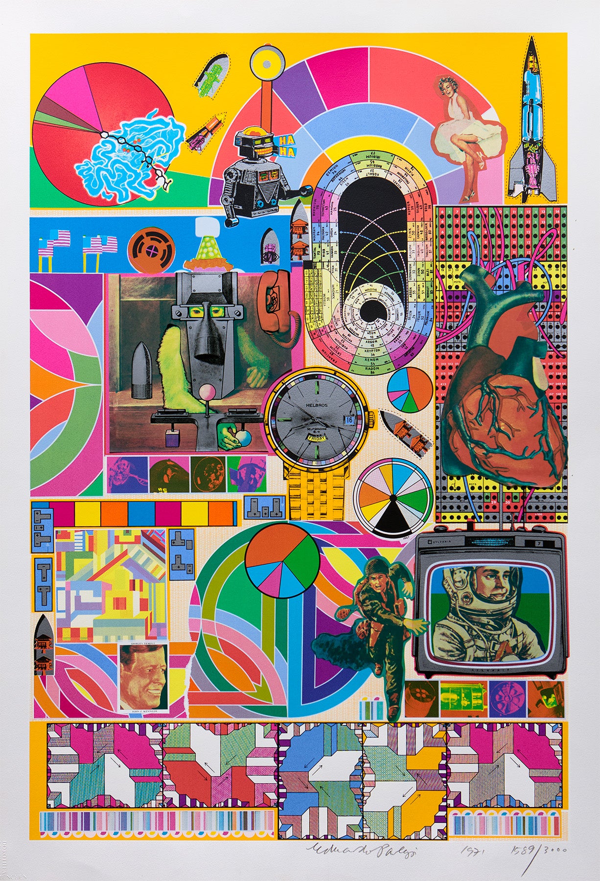 Eduardo Paolozzi BASH yellow