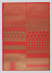 Eduardo Paolozi Unsigned Proof Red and gold