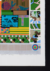 Paolozzi signed screenprint 1967