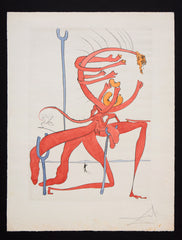 Figure Rouge from Quevedo Dali