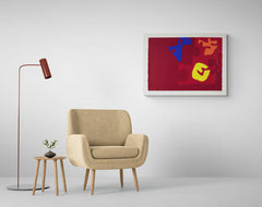Patrick Heron print interior