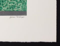 Julian Trevelyan print with signature