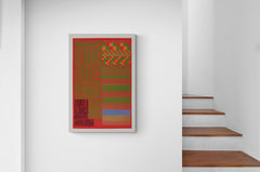 Eduardo Paolozzi proof print in situ