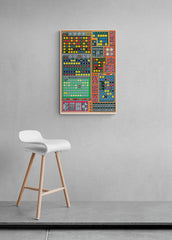 Eduardo Paolozzi Prints on the wall