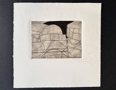 Paros with Balcony (variation with hand colouring)