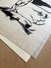 Gibbings signature on print