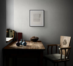 Ben Nicholson framed on wall