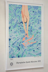 David Hockney Munich Olympics poster