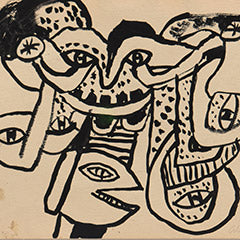 Alan Davie: Untitled (1977) Drawing for Sale – ModernPrints.co.uk