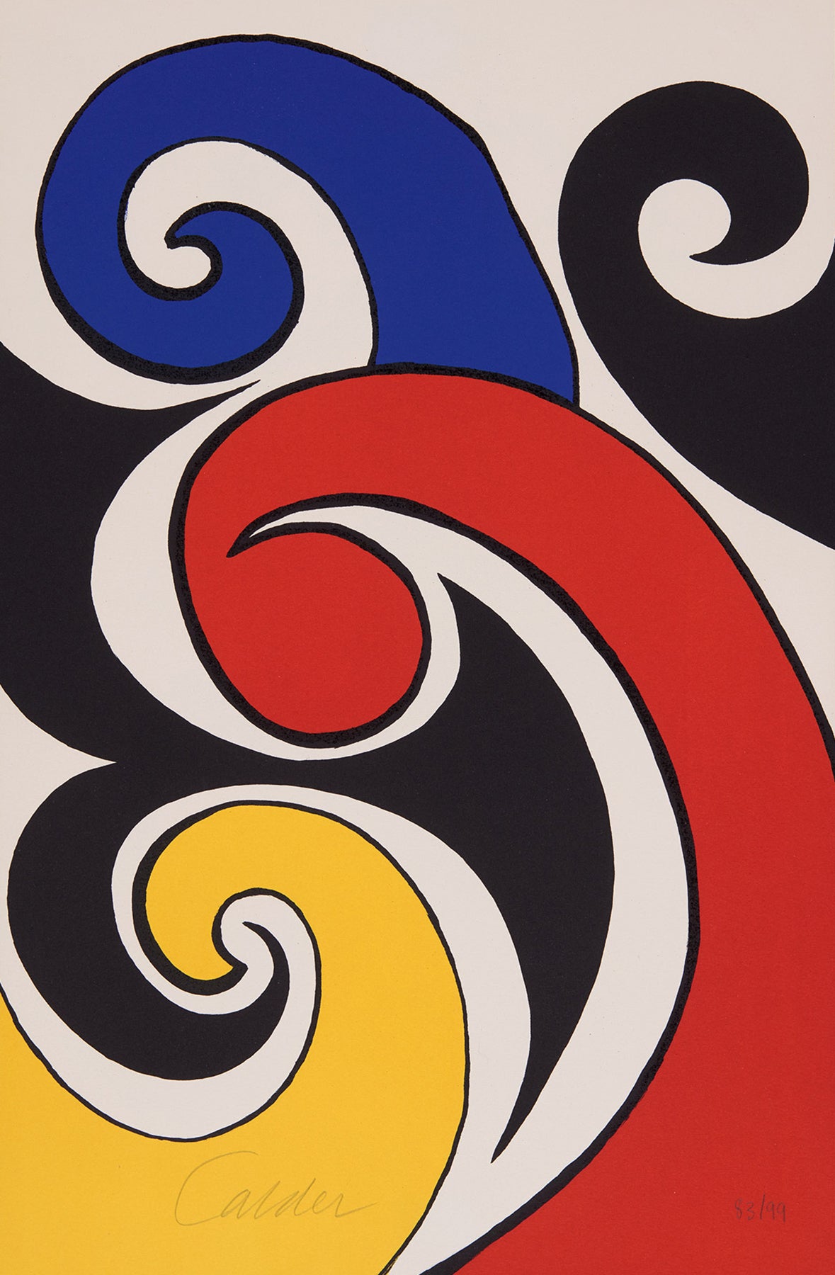 Alexander Calder Les Vagues