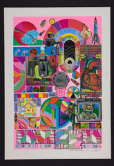 paolozzi bash pink neon