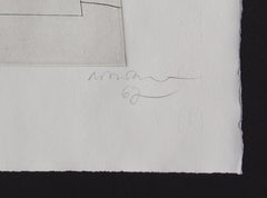 Ben Nicholson artists signature pencil