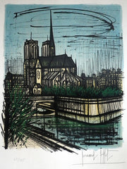 Bernard Buffet Le Jardin de L'Eveche Notre Dame