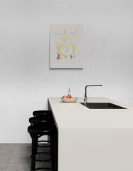 Dali print in situ