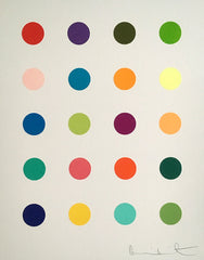 Damien Hirst Ala-His Woodcut Spots 