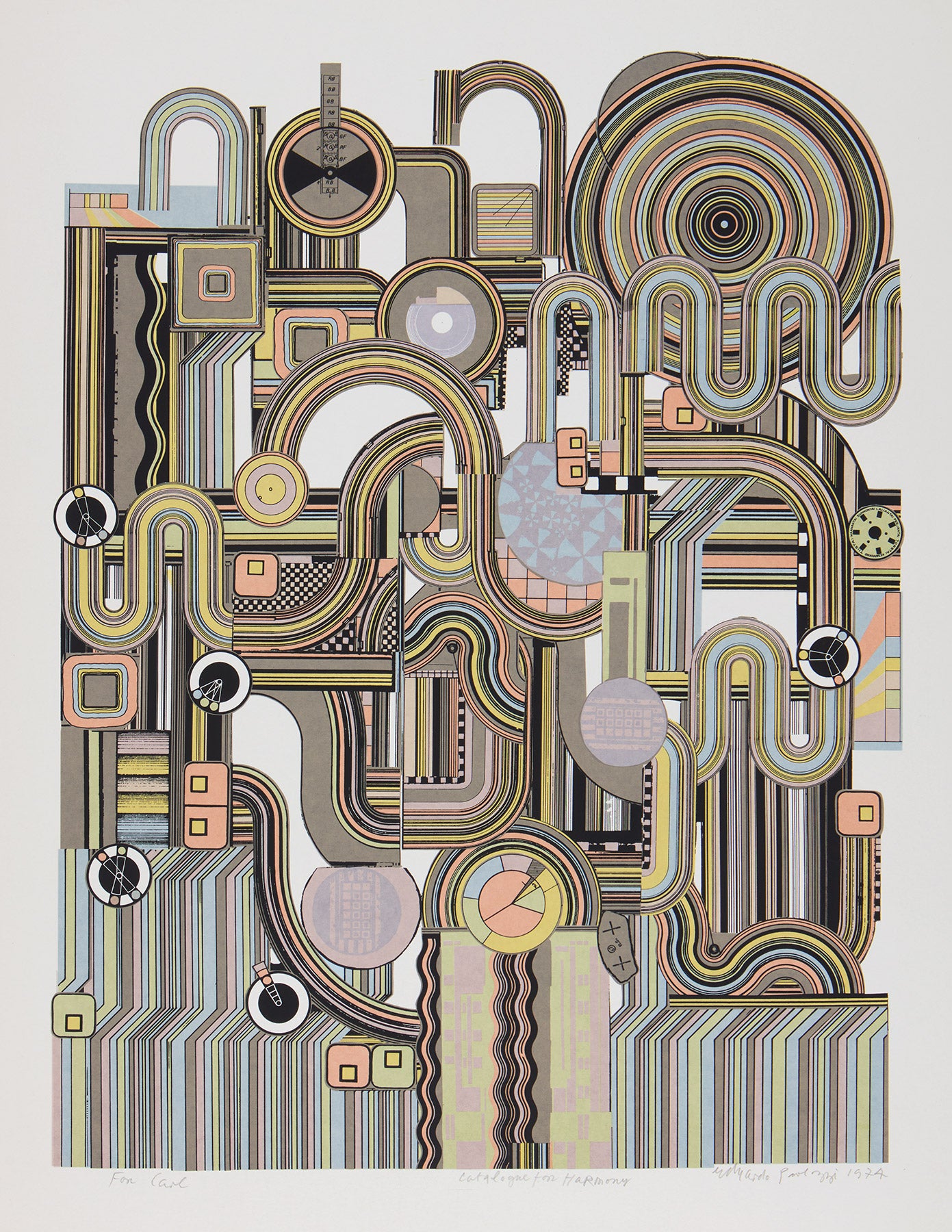 Eduardo Paolozzi Catalogue for Harmony