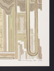 Paolozzi pencil signed