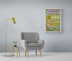 Eduardo Paolozzi Zeep print with chair