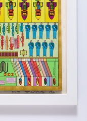 Eduardo Paolozzi signed ZEEP print
