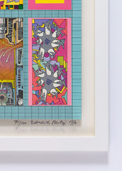 Eduardo Paolozzi Zeep signed print Will the Future rulers of the earth