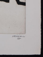 eduardo chillida signed etching